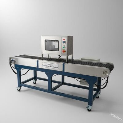 50 kg/uur Naam Transportbandmachine met PLC-besturing Transportband Transfermachine