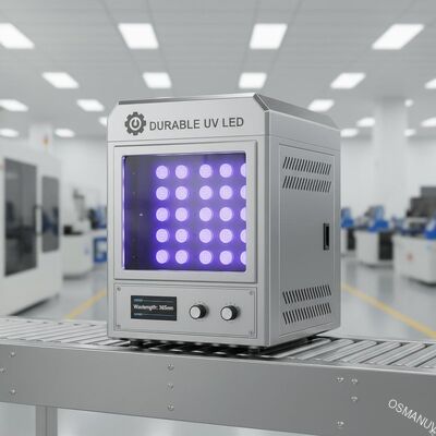 Duurzame UV-LED-hardmachine voor productielijn - golflengte 365nm 300mm*300mm*400mm