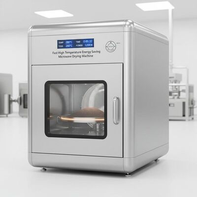 Snelle, energiebesparende microwave droogmachine met hoge temperatuur