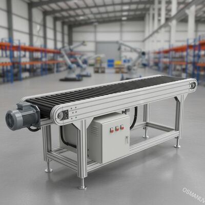 PLC-besturingsbandconveyor systeem 220V voor industriële automatisering