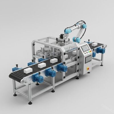 Automatische transportbandmachine met servomotor voor het verwerken van materiaal