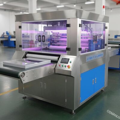 Automatische UV-lamineermachine voor acrylplaat en glazen versieringen