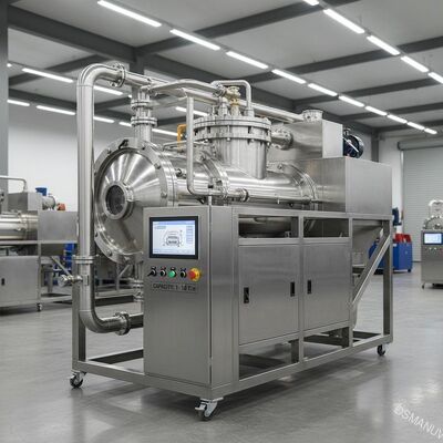 Hoog efficiënte vacuümdrogingstoestellen voor microgolven, capaciteit 1-10 ton/uur