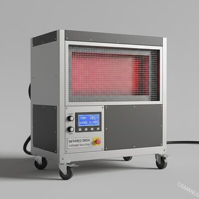 Infrarooddrogers met verwarmingstemperatuur 0-200 °C voor klantvereisten