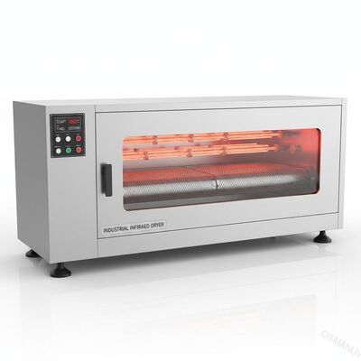 50 kg 600*600*750 mm horizontale infrarood droogmachine voor industrieel gebruik