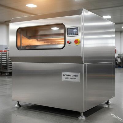 Infrarood droogmachine met roestvrij staal Constructie Luchttemperatuur 0-200C