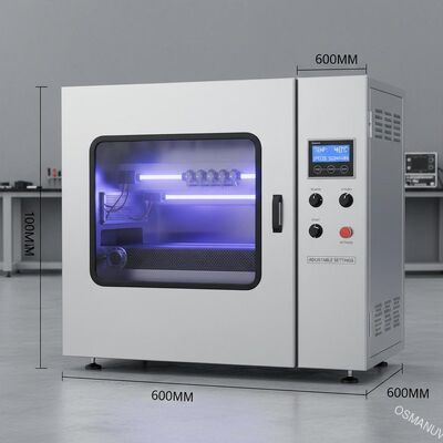 500 mm*600 mm*1000 mm Afmetingen UV-hardmachine met verstelbare instellingen