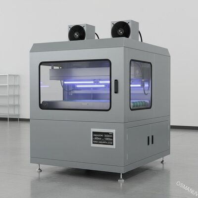 UV-hardmachine met 500mm*600mm*1000mm Afmetingen en verbruik
