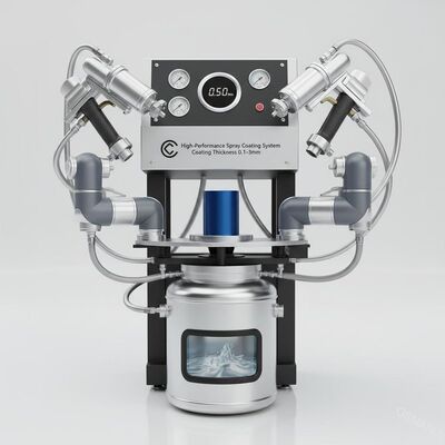 High-Performance Spray Coating System voor een coatingdikte van 0,1-3 mm