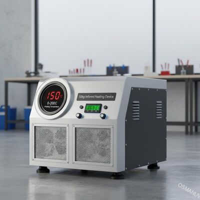 50 kg infraroodverwarmingsapparaat bij en verwarmingstemperatuur 0-200 °C