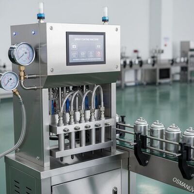 Semi-automatische vulmachine met sprayverf geavanceerde technologie voor superieure coating met de spraycoating machine