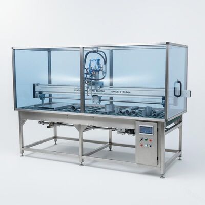 Spraycoating systeem met 0-1000 mm voor coating type
