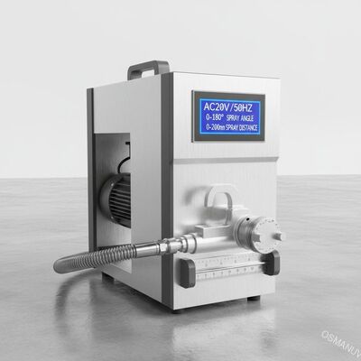 AC220V/50HZ spuitcoatingsmachine met 0-180° spuithoek en 0-200mm spuitafstand