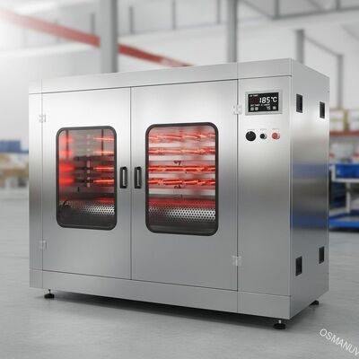 Industriële infrarooddrogmachine voor nauwkeurig drogen bij luchttemperatuur 0-200 °C
