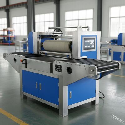 220V 50Hz zware rollencoatingsapparatuur met een coating-efficiëntie van ≥90%