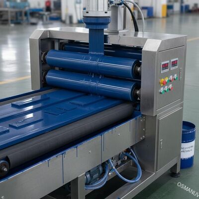 0-20m/min. Heavy Duty Conveyor Roller Coating Equipment met verfcoating materiaal