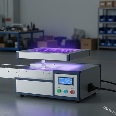 Eenheid voor UV-lichtharding voor industriële toepassingen van kleefstoffen en lijmstoffen