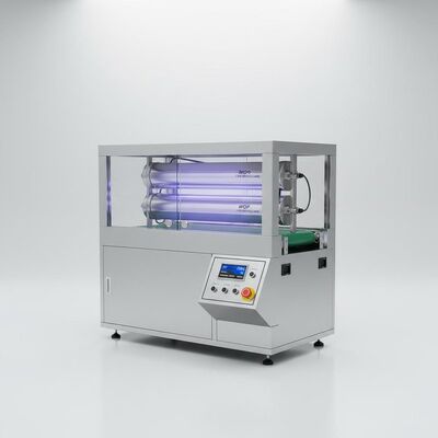 Eenvoudige UV-hardingsmachine met 2 Amerikaanse WQP 3 KW kwiklampen