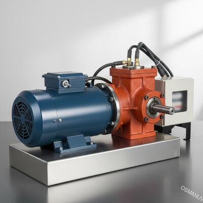 1 HP Desheng motor en elektrische Wanxin reducers voor UV-harding