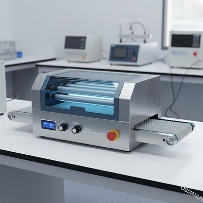 300 mm effectieve lengte UV-hardmachine met harding en 380V 50HZ voedingsspanning