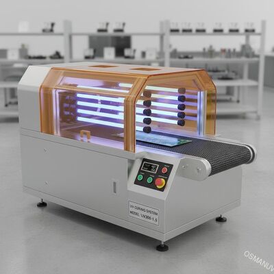 300 mm effectieve lengte UV-hardmachine voor 1,5 mm dunne plaat