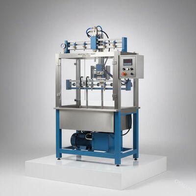 Verstelbare spuithoogte spuitcoatingsmachine met AC220V/50HZ stroomtoevoer