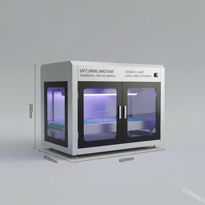 UV-hardmachine 500mm*600mm*1000mm Afmetingen 365nm UV-lamp 300mm*400mm Hardingsgebied