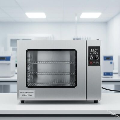 Eén oven met constante temperatuur Temperatuurbereik 0°C tot 250°C Verwarmingssnelheid 2,0°C/min