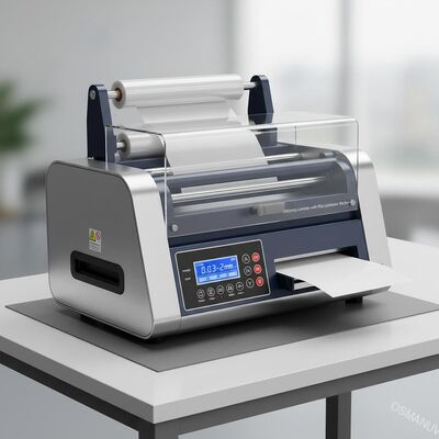 Efficiënt lamineren met filmlamineermachine 0,03 tot 3 mm lamineerdikte