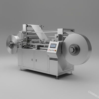 Filmlamineermachine met een spanningsvermogen van 380V/50HZ en een grote omwikkelingsdiameter