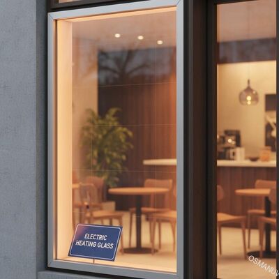 Elektrisch verwarmingsglas voor uw bedrijf met 1