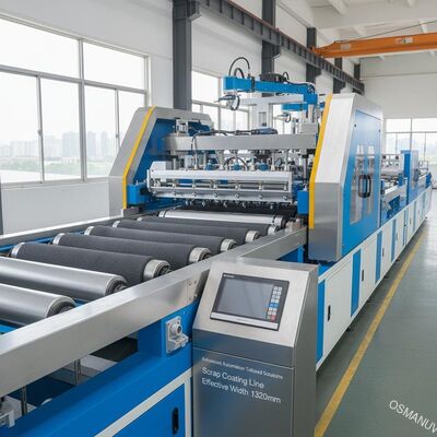 Geavanceerde automatisering op maat gemaakte oplossingen schroot coating line effectieve breedte 1320mm