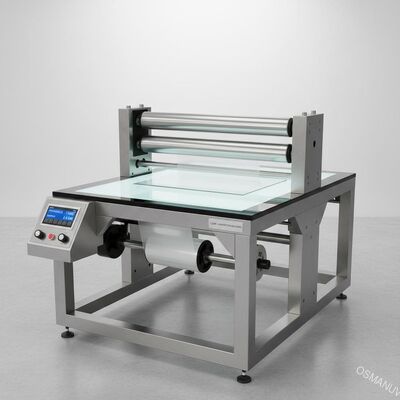 1.5KW filmlamineermachine voor nauwkeurige en gladde lamineering van 0,03-2 mm dik voor glas, acryl, plastic, borad
