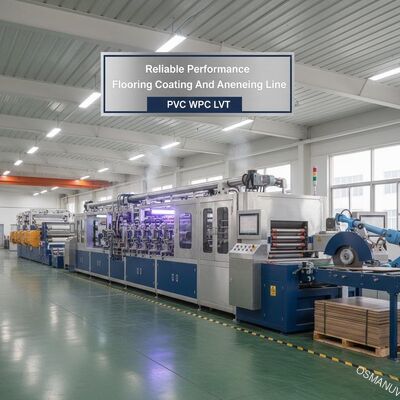 Betrouwbare prestaties Precision Engineering Flooring Coating And Annealing Line Voor PVC WPC LVT