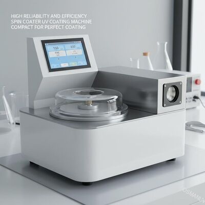Hoge betrouwbaarheid en efficiëntie spin coater UV coating machine compact voor perfecte coating