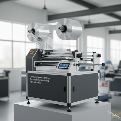Vervoer snelheid 1-20m/min Automatische filmverwikkeling Type Automatisch