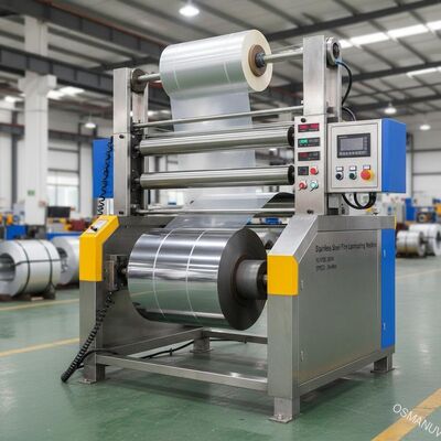 Filmlamineermachine van roestvrij staal 25 kW Vermogen 30m/min