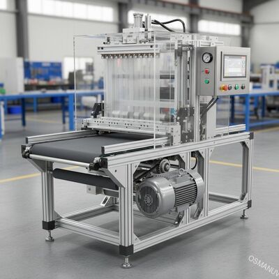 Air Knife Coating and Polishing Curtain Coating Machine met wisselstroommotor