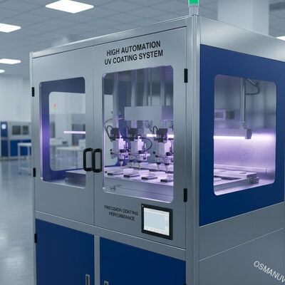 Hooggeautomatiseerde UV-coatingsmachine voor hoge precisiecoatingprestaties