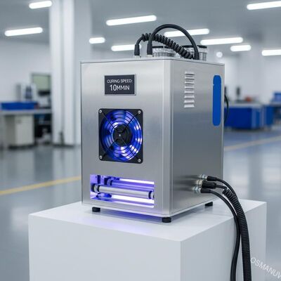 Koelmethode Luchtkoeling Ultraviolette LED-hardmachine met een hardingssnelheid van 1-10 m/min