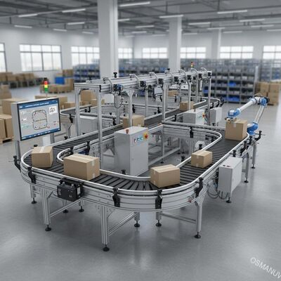 High Speed Versatile Belt Conveyor System met automatische werking