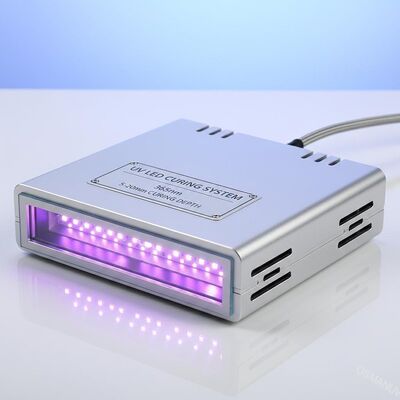 Aluminiumlegering UV LED-hardmachine voor 5-20 mm hardingsdiepte 365nm golflengte