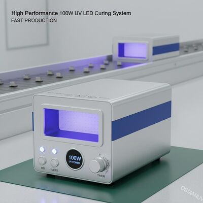 Hoogwaardig UV-LED-hardingssysteem van 100 W voor snelle productie