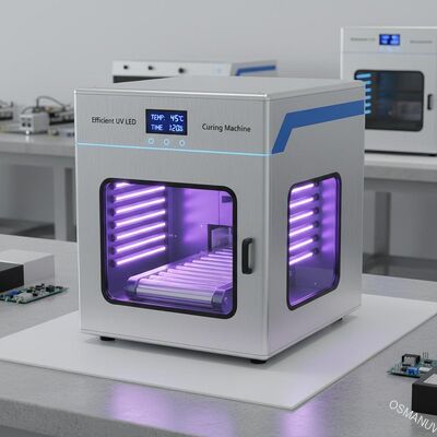 Efficiënte UV LED-hardmachine met licht 300mm*300mm*400mm Capaciteit