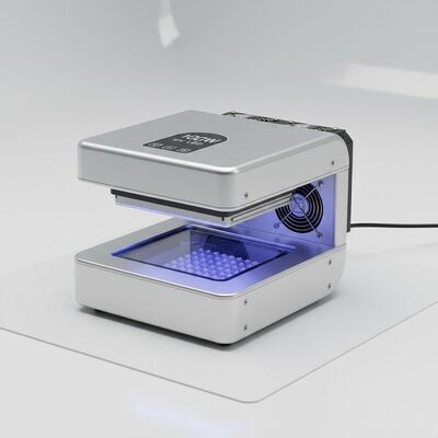 100W UV LED-hardmachine voor het hoeden van het gebied 200mm*200mm met aluminiumlegering