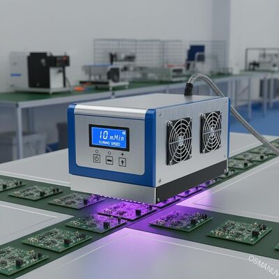 1-10m/min Hersensnelheid UV-LED-hersensysteem Luchtkoeling voor de elektronica-industrie