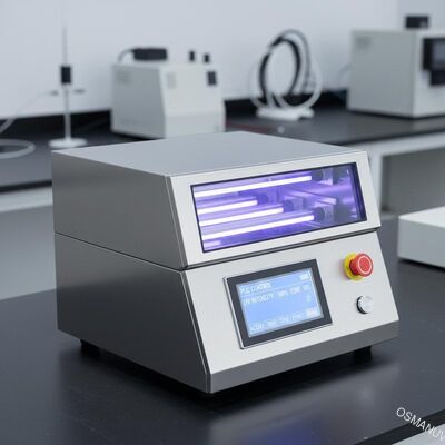 PLC-besturing roestvrij staal UV-hardmachine met 365nm UV-lamp voor AC220V 50HZ stroomvoorziening