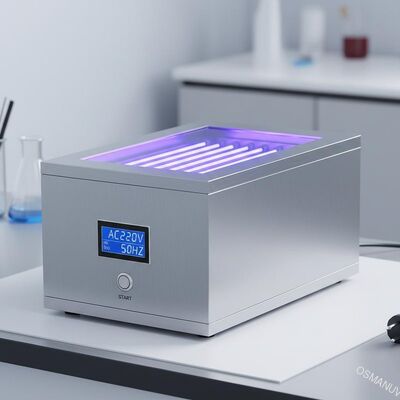AC220V 50HZ stroomvoorziening UV-hardmachine voor 300mm * 400mm gebied met 365nm lamp