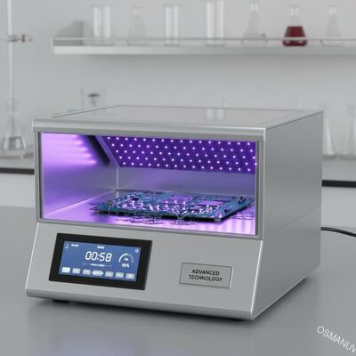 300 mm*400 mm UV-hardmachine met 365 nm UV-lamp en geavanceerde technologie