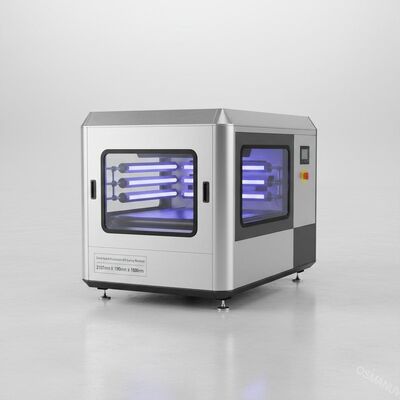 Kleine serieproductie UV-hardmachine met compact ontwerp 2107 mm x 1390 mm x 1900 mm